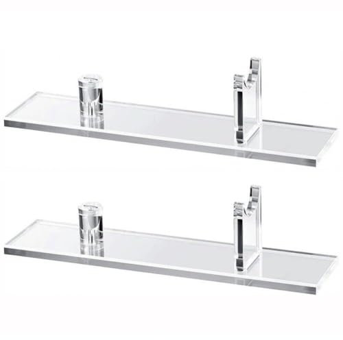 Acrylic Knife Display Stand 2pcs Single Knife Collection Display Holder Storage Rack for Home Kitchen Store Exhibition