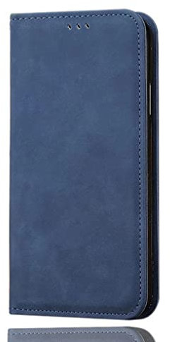 SEAHAI Cover per TCL 505, Ultra Sottile Custodia Premium Pelle Portafoglio Kickstand Slot per Schede [RFID Blocking] TPU Antiurto Flip Cover Libro - Blu