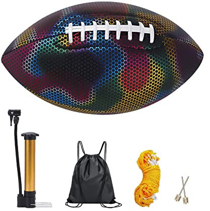 Glow in the Dark Light Footballs For Teens And Adults Junior Luminous Sports Gifts For Boys Night Glow