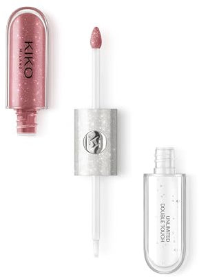 KIKO Milano Unlimited Double Touch 153 - Limited Edition, Zwei-Schritte-Flüssig-Lippenstift Mit Langem Halt