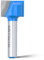 WOBLLMX Fraise de nettoyage du sol à tige de 8 mm, diamètre : 11 mm, longueur de travail : 13,4 mm, lame en métal dur, durable et tranchante pour outil de travail du bois
