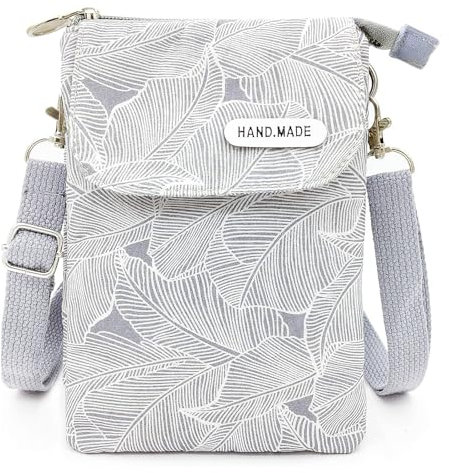 DKDDSSS Sac Portable Bandoulière, Sacoche Femme, Sac à Bandoulière Toile, Pour Voyages, Shopping, Quotidiens