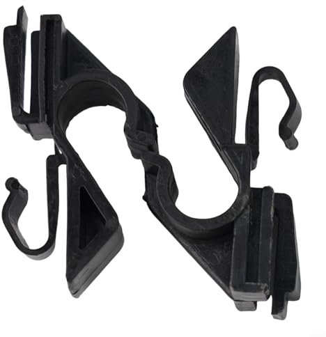 Hutablage-Clips aus nachhaltigem Kunststoff für Fiat Grande Punto (ab 2006), kompatibel mit Teilenummern 71719952/53