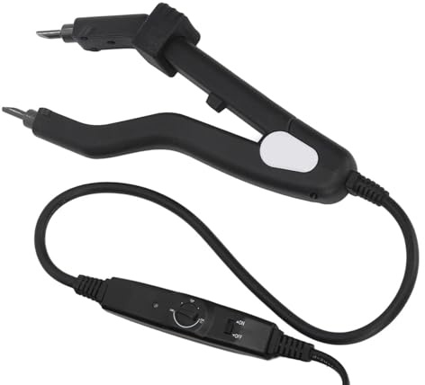 k Tips Hair Extensions Tool, Fast Heat-up Connector Wand Bonding Melting Tool Heat Iron for Salon Fashion Women, Fusion Hair Extension Iron Keratin Bonding Tools