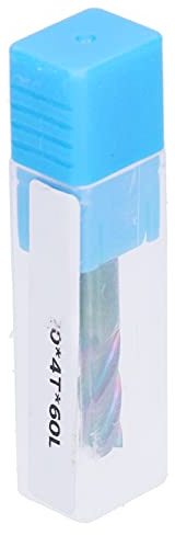 BROCA ENRUTADORA ESPIRAL FRESADORA CNC INGENIERÍA DE TRABAJO METÁLICO DE ALTA PRECISIÓN D8 X D8 X 4T X 60L