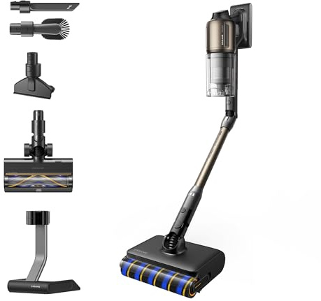 dreame Z30 Pro Aqua Wet Cleaning Stick Vacuum, Wet & Dry, 28,000P Suction | Self-Cleaning & 70°C Hot Air Drying, 2-in-1 Wet & Dry Cleaning, Anti-Tangle Hair Cutting, 90° Bendable, Up to 90min Runtime