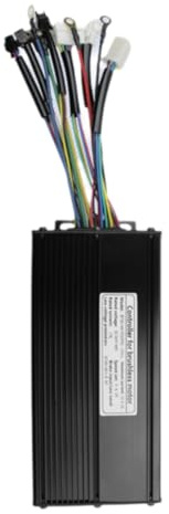 Xnuiasqe Ebike KT-35A Sine Wave Controller per Motori Spazzole da 500 W/750W Brushless 12 Tube 36V 48V 52V Match Supports KT Display