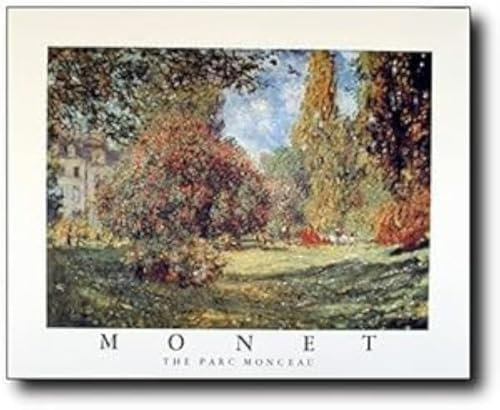 Claude Monet The Parc Monceau Impressionistischer Kunstdruck Poster (40 x 50 cm)