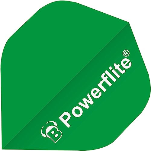 Bull's Power Flite 100 Micron Dart Flight, 3er Set, Farbe:grün