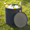 Keter Cool Bar Cool Stool Faux Rattan Garden Beer & Drinks Cooler Table 39L