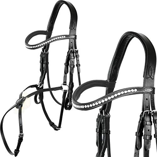 Heinick-Reitsport edle Trense Mexikanisch ~ Diamant ~ WB VB Größe Vollblut
