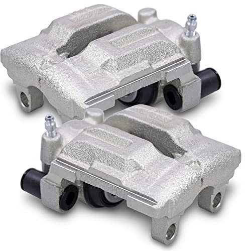 BESTPRICE 2x Bremssattel hinten links und rechts Bremszange mit 1 Kolben, Kompatibel mit BMW 1er (E81) (E87) (E88) (E82), 3er (E90) (E93) (E92) (E91), X1 (E84)