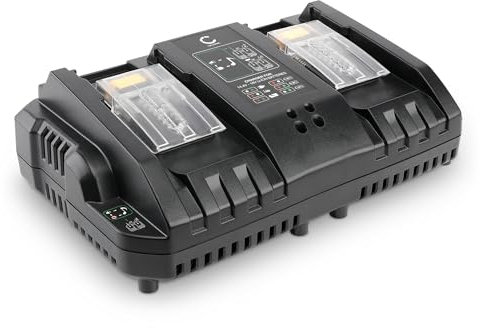 CELLONIC 14.4V-18V Charger Compatible with Makita Li-Ion Lithium Ion Batteries - 2A DC18RCT, DC18RC, DC18RA, DC18SD Replacement Mini Compact Power Tool Battery Charger, Cable and UK Plug
