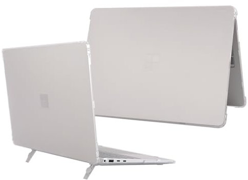 mCover Case ONLY Compatible for 2024+ 13.8 Microsoft Surface Laptop 7 Windows PC with ARM CPU and AI-Powered Copilot+ (NOT Fitting Other Surface Models) - Clear