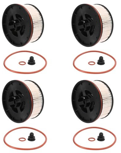 ZXHOZDM Autoreparatur 4 Stück 31920-S1900 for Dieselfilterelemente for Kia Sorento. Passend for Hyundai Santa Fe 2.0 2.2 for Diesel 2015–2020 Rohöl-Kraftstofffilter Ersatzteile