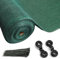 FB FunkyBuys Brise-vue de jardin 1 x 10 m pour protection extérieure – Brise-vue et filet d'intimité adapté à l'été pour balcon et terrasse – Résistant aux déchirures – Brise-vent – Vert – 90 g/m²