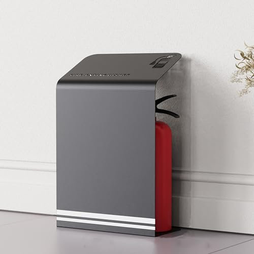Piantana Porta Estintore Universale Moderno armadio in metallo con supporto universale per estintore - Resistente organizer di 2 mm di spessore per una maggiore sicurezza in atri, corridoi e