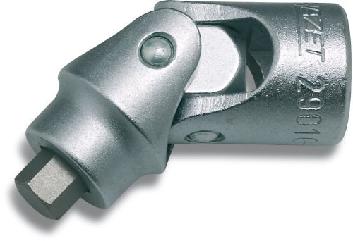 HAZET Bremssattel-Gelenkeinsatz 2901G-7, 3/8 Zoll (10 mm) Vierkant, SW 7 mm | 3/8 Zoll (10 mm) Vierkant hohl, Antrieb 3/8 Zoll (10 mm) Vierkant hohl, Abtrieb Innensechskant Profil, SW 7 mm, Ø 19 mm, 61 g