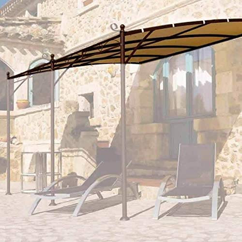 Toile pour Tonnelle Murale Illusion 400g/m dim 4x3m Vendue séparément - Polyester/PVC