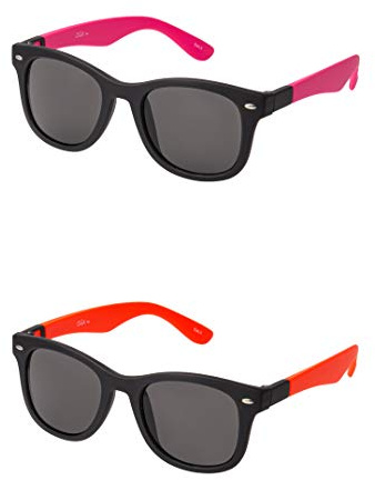 Ultra Clix Black Front Dual Frame Adults Unisex Retro 80s Vintage Style Sunglasses Men and Women Can Wear Classic Oval Sunglasses Man Sunglasses Women UV400 Protection Eyewear Shades Men's Women's