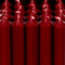Bütic GmbH Stabkerzen durchgefärbt 100mm x Ø 22mm, Kerzen hochgereinigt, Brenndauer 4h, geruchsneutral, rußarm mit rückstandsfreiem Abbrand, Farbe:Dunkelrot, Set mit:25 Stück