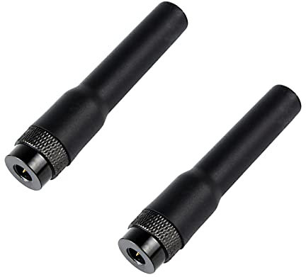 Retevis RT20 Walkie Talkie Antenna SMA-M Dual Band VHF UHF High Gain Soft Antenna Compatible with 2 Way Radio RT1 RT3 RT3S RT87 RT82 RT83 Baofeng UV-3R YAESU TYT WOUXUN (2 pcs)