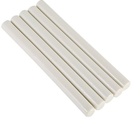 5er Siegel Stempel Wachs Sticks 10 Farben Manuskript Siegellack für Vintage Geburtstag Hochzeit Einladungskarten(Elfenbeinweiß)