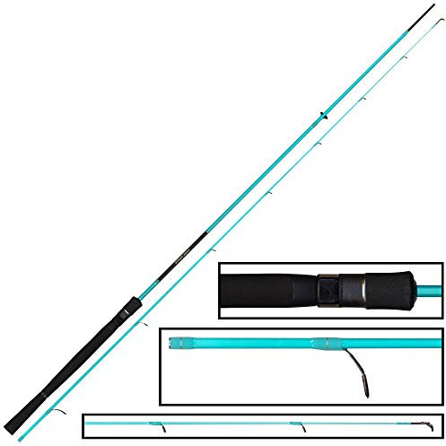 FTM Unisex – Erwachsene 10C3300581C10 Strike Area 2,20m 1,2-6g-Spinnrute zum Spinnangeln auf Forellen, Angelrute zum Forellenangeln, Ultra Light Forellenrute, Bunt, Normal