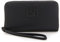 Armani Exchange Women's Susy Zip Round Bi Fold Wallet, Schwarz, Einheitsgröße EU