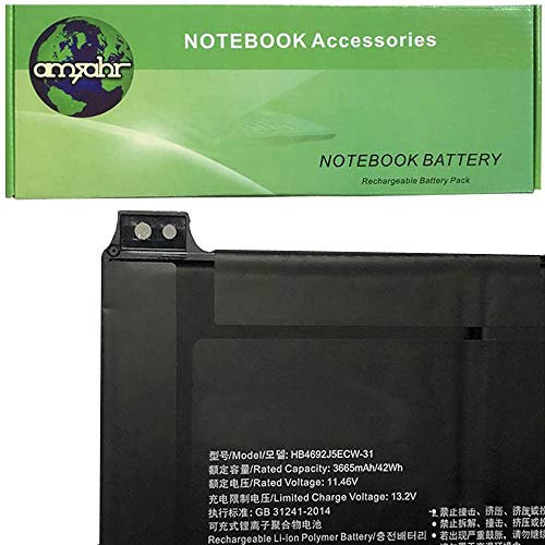 Amsahr Ersatz-Laptop Akku für Huwei 14 Huawei Magicbook Magicbook 14, HB469229ECW-41, HB4692Z9ECW-41