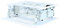 KIMEX - Support vidéoprojecteur - Fixation Plafond - Fonction Motorisée - Hauteur réglable 100cm Max - Fonction Wi-FI - 055-0100W