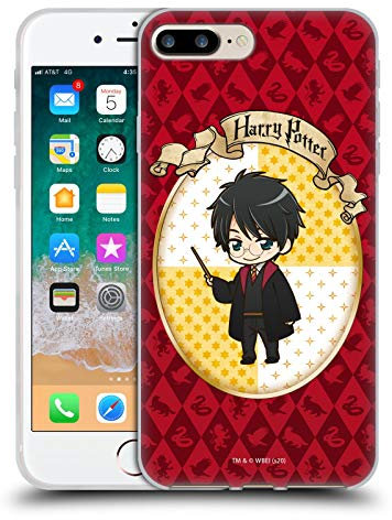 Head Case Designs Offizielle Harry Potter Harry Deathly Hallows XXXVI Gel Handyhülle Hülle [Militärischer Schutzgrad] Kompatibel mit Apple iPhone 7 Plus/iPhone 8 Plus