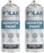 Polar Satin Anthracite Radiator Spray Paint - 2 x 400ml | Heat Resistant up to 100ºC |Quick Drying & No Primer needed | Exterior Surfaces of Radiators & Hot Water Tanks | Heat Resistant Radiator Paint
