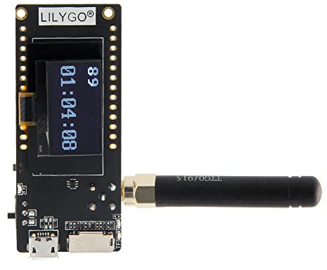 LILYGO LoRa32 433Mhz ESP32 Entwicklungsboard OLED 0.96 Zoll SD Karte BLE WiFi TTGO Modul