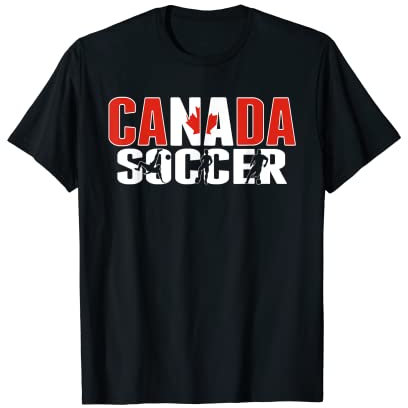 Kanada Fußball-Fans Trikot stolze kanadische Fußball-Fans T-Shirt
