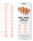 MOYOU LONDON Halbgehärtete UV Gel Strips - 20 Stück - Gel-Nagelfolien UV Härtend für Maniküre in Salonqualität - Pink Sunset