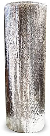 Aislante Térmico Reflexivo de Aluminio y Burbujas 1x5 m (5 m²) - Frío y Calor - Viviendas, Caravanas, Campers, Buhardillas, Uso Industrial