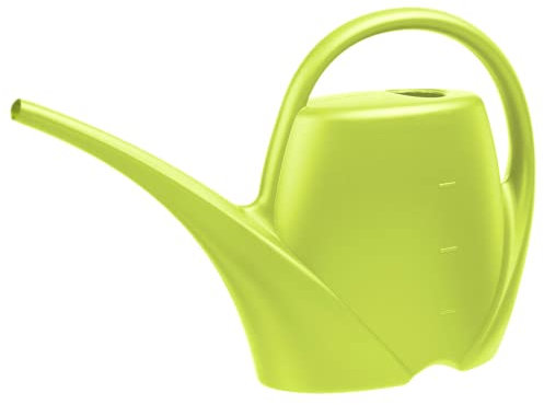 Gießkanne klein für den Zimmerpflanzen 1,7 L - Blumengießkanne aus Hochwertigem Kunststoff - Handliche Giesskanne für Innenbereich - Ideal für Bewässerung für Zimmerpflanzen, Grün