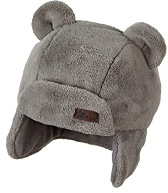 Sterntaler Baby Jungen Mütze Baby Fliegermütze Flausch mit Ohren gefüttert