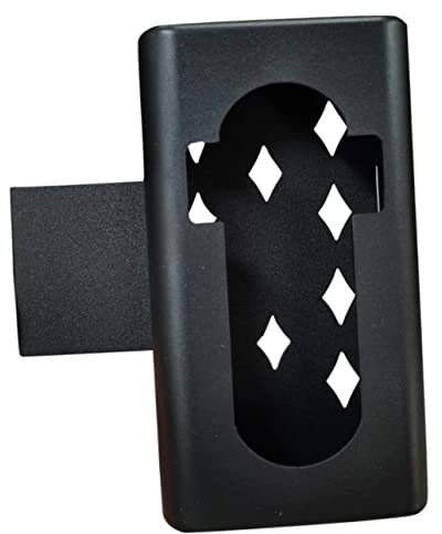 BIUDECO Video Doorbell Bracket Household Doorbell Mount Wear-resistant Camera Holder Doorbell Cover Door Mount Doorbell Holder Punch Doorbell Rack Painting Decals Pin Nail Steel