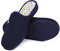 COZSERIES Zapatillas de Casa Mujer Verano Primavera, Zapatos Cómodos Rejilla Cuña Multicolor Punta Abierta y Cerrada Anatómica Fabricado en España Talla 35-41 (602 Marino, numeric_38)