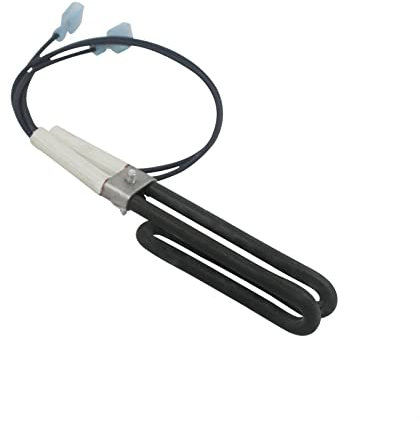 AXNI 380W 110V/220V 380W allumeur de poêle à granulés allumeur en céramique Tube de Chauffage en céramique Bougie d'allumage for poêle à granulés OD 6.6mm (Schwarz : 380W 22OV)