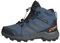 adidas Unisex Baby Terrex Mid Gore-TEX Hiking Shoes Wanderschuhe, Wonder Steel/Grey/Impact Orange, 24 EU