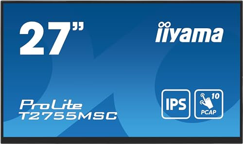 iiyama Monitor 27? 1080p IPS Táctil 60Hz Altavoces USB HDMI DisplayPort VESA