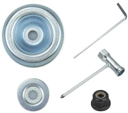 MytaYt 5 Pieza Accesorios Desbrozadora Universales Repuestos de Cabezal Desbrozadora Juego Repuestos Cuchilla Desbrozadora Adecuado para Repuestos de Desbrozadoras y Cortacésped y Recortadora
