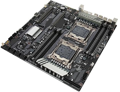 1 V3 V4 MotherboardGaming MotherboardE ATX MotherboardDesktop Motherboard,X99 DUAL F2 8 DDR4 Motherboard Port 11 V3 V4 10 3,0 M.2 NVME Schnittstelle E ATX Gaming Motherboard mit 2