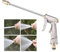 Pistolet Arrosage Metal Pistolet Haute Pression 4 Modes d'Arrosage Pistolet de Tuyau d'Arrosage en Métal Robuste pour Lavage des Voitures Jardins Animaux Domestiques
