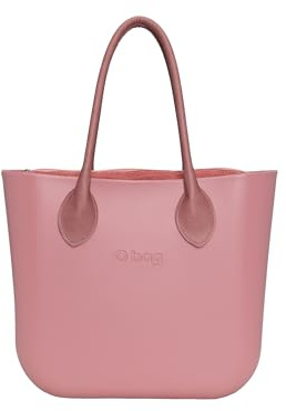O bag - Shopper Tasche Thermoplastische Verbindung, rosa rouge (31 X 39 X 14 cm)