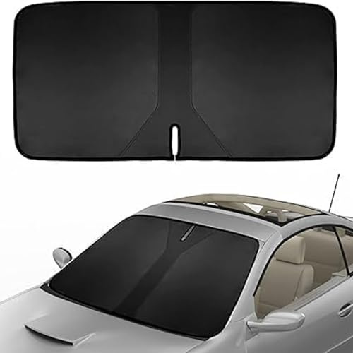 QINGH26 Auto-Sonnenschutz für Opel Insignia Sports Tourer B 2017 18 19 20, Sonnenschutz Auto Car Sun Shade Auto Zubehör,Black