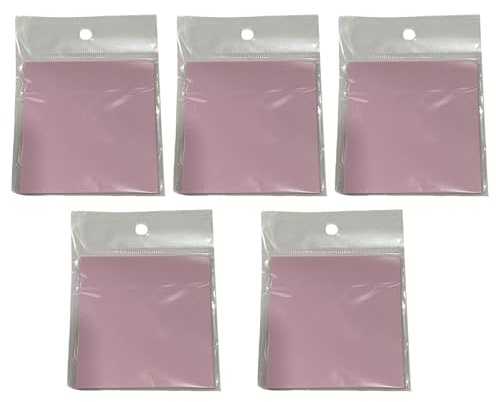 Wasserdichte Notizblöcke, transparent, leicht zu schreiben, multifunktionale Notizblöcke, Macaron-Farben, selbstklebend, Macaron-Farben, Notizblöcke für Studenten, 5 Stück